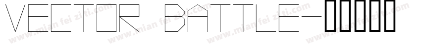 Vector Battle字体转换